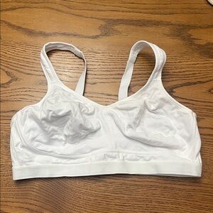 Just My Size White Wireless Everyday Bra
